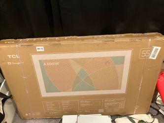 55 inch  frame TCL google tv