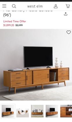 Media Console (96") Contract Grade 