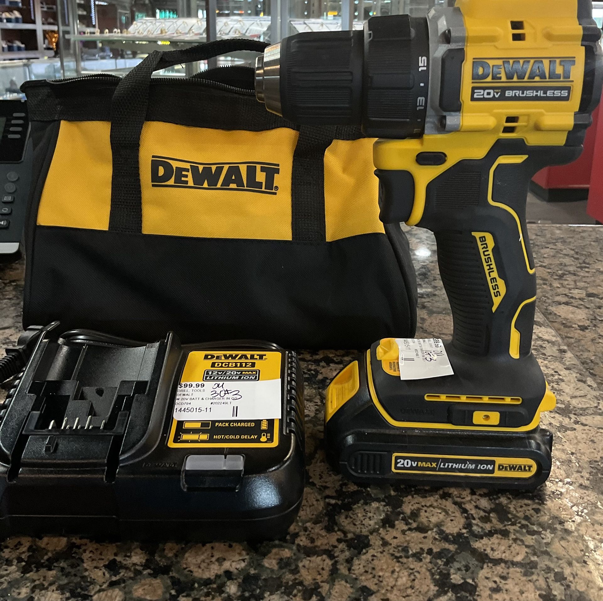 Dewalt 20v Max Brushless Drill Driver 