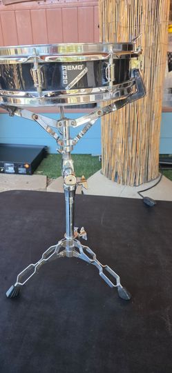 Remo MasterTouch Piccolo Snare with Snare Stand