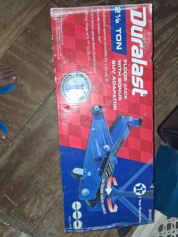 Tools and 2 1/2 ton car jack
