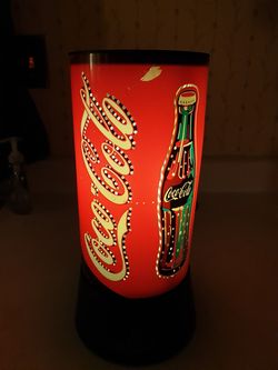 Coca cola lamp