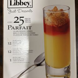 Libbey Just Desserts 25 Piece Parfait