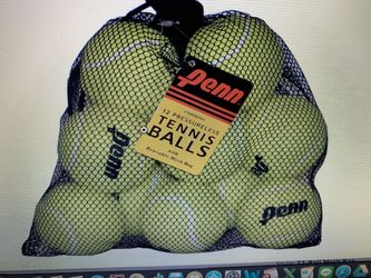 Penn Pressureless Tennis Balls - Non Pressurized Training Practice Tennis Balls