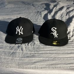 Two Baseball Hats 