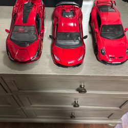 Set Of 3 Super Cars 