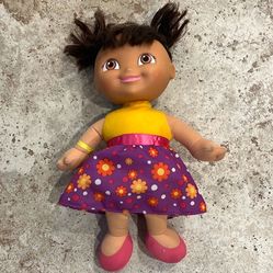 Dora Doll 13 Inches Tall Sings And Talks Happy Birthday 