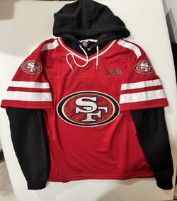 49ers Jersey Hoodie Size Medium