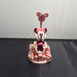 Disney Baby Minnie Mouse Walt Disney World Castle Photo Note Holder Pink (UH)