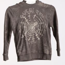 👕 Authentic Gucci Kids “Gucci Web On Air” Hoodie – Made in Italy