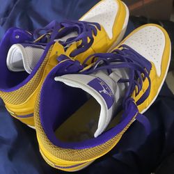 Laker Jordan 1’s 