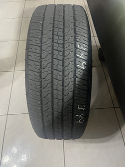 265/60/18. One Used Goodyear Wrangler Tire Great Tread.