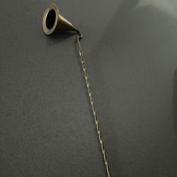 Vintage Brass Candle Snuffed 