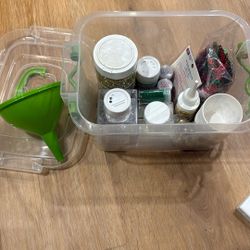 Glitter And Stuff For Making Ornaments 