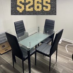 5 Piece Dining Set $265!