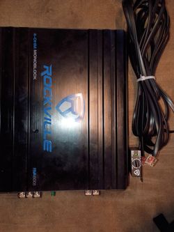 🔥weekend deals Rockville amp with bass knob for 25$