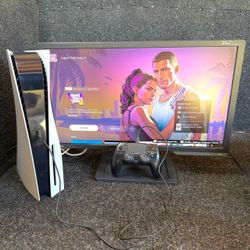 Ps5 Disc 1TB Console with Cables and Controller