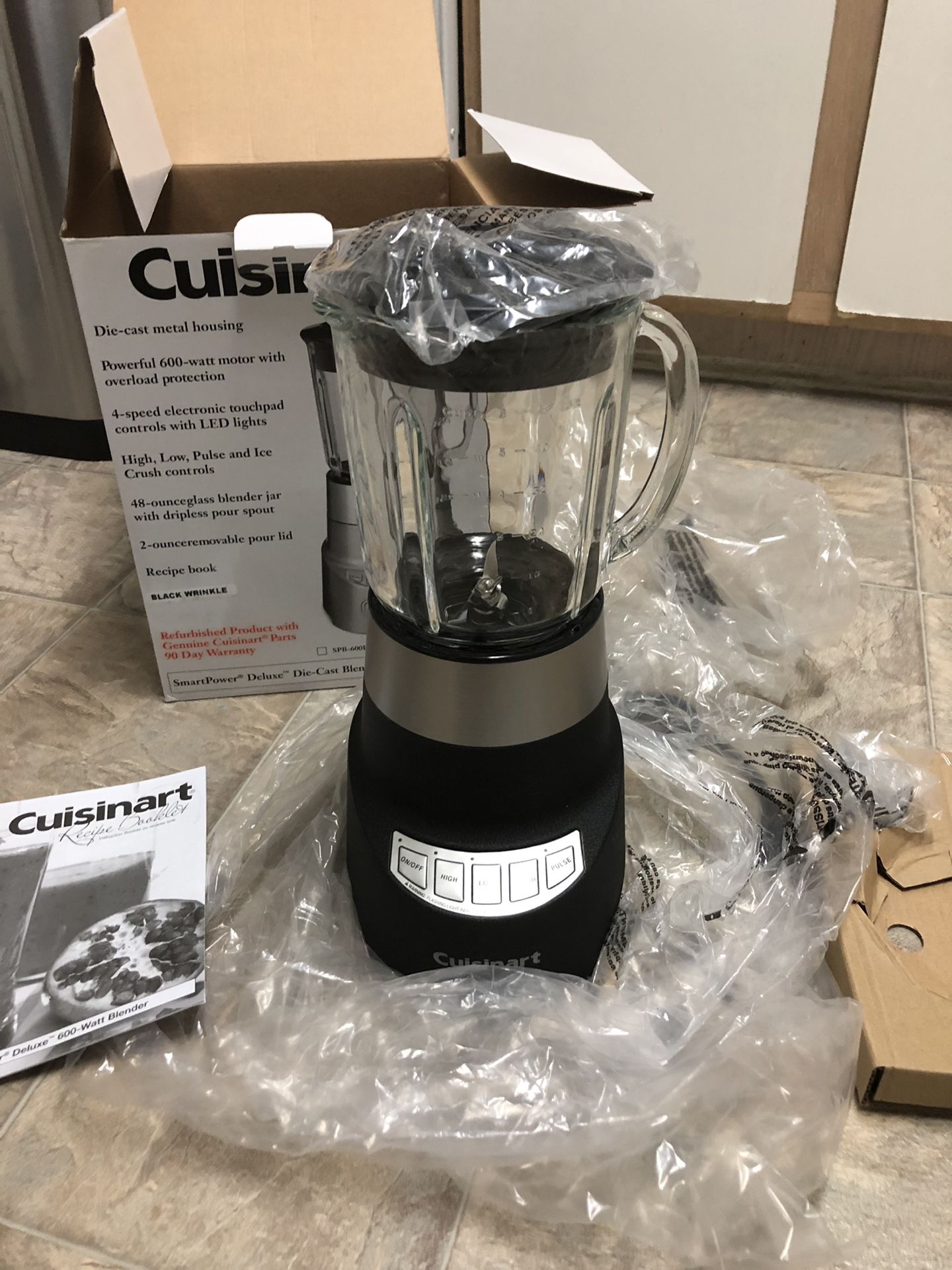 Cuisinart SPB600 smart power Blender black /ref#SBP600K70