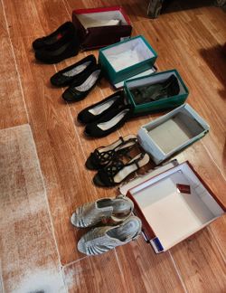 25 for All Womens Size 9 shoes with box
