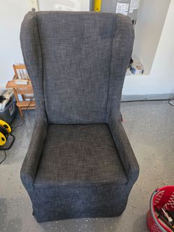 Grey accent chairs
