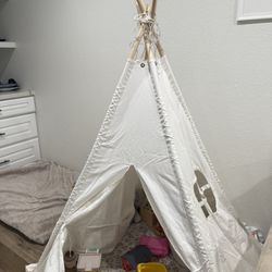 White Tent For Baby Or Toddler