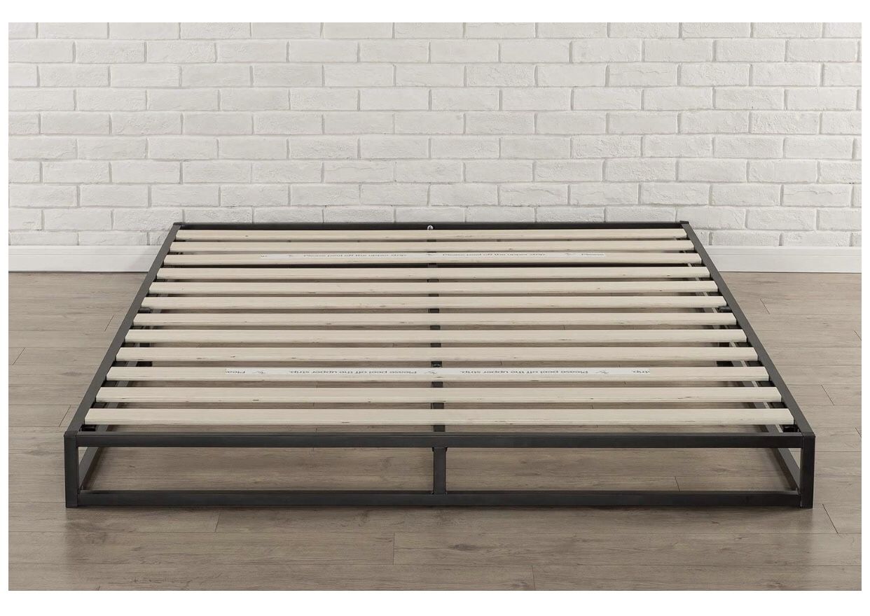 New 6”h QUEEN size platform bed frame