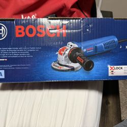 Bosch X-LOCK 5-in 10-Amp Paddle Switch Angle grinder $120 BRAND NEW 