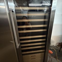 30” Viking Wine Cooler Stainless Steel 