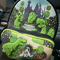 Loungefly Edward Scissorhands topiary mini backpack