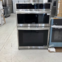 6.4 cu. ft. Smart Combi Wall Oven with Fan Convection, Air Fry in PrintProof Stainless Steel