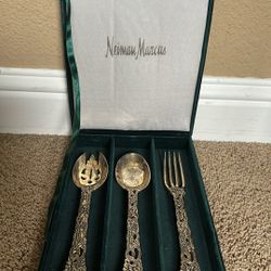 Godinger Silver-Plated 3-Piece Serving Set, made for Neiman Marcus