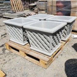 CONCRETE CEMENT PLANTER POTS $200 EACH
