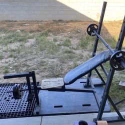 Bench /Workout equipment .