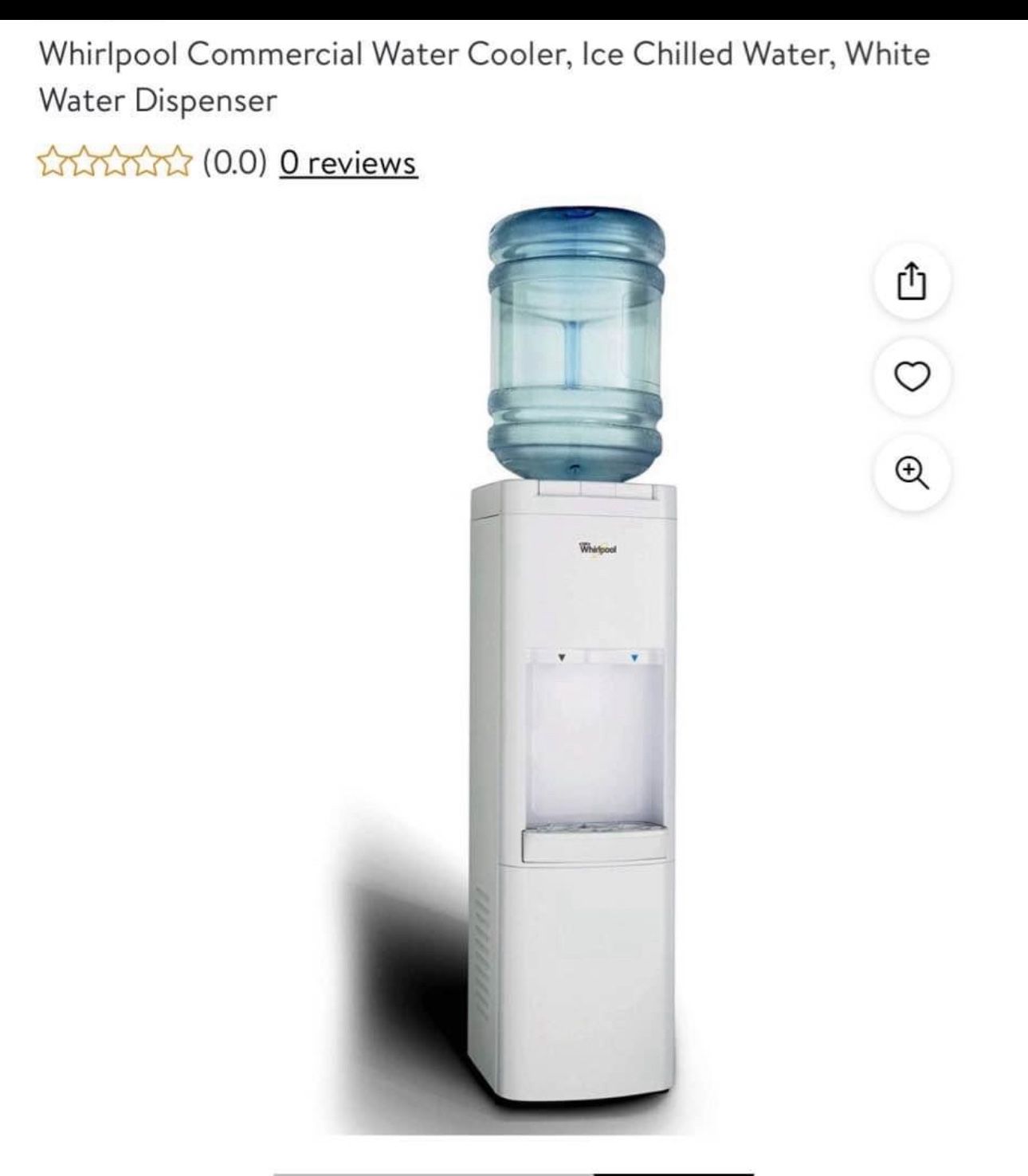 Dispensador Agua Whirlpool Fría