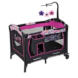 Baby Trend Playard, Floral Garden
