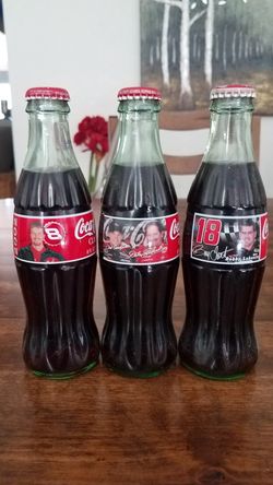 Coca Cola 3 loose Bottles