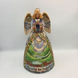 Jim Shore Peaceful Journey Welcome Home  Angel Bereavement 2005 Resin 10.5"