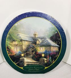 Brand new 1999 Thomas Kinkade HollyHock House 750 Pieces Puzzle