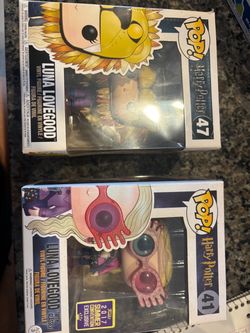 Funko Pop Harry Potter Luna Lovegood #47 & #41 Set