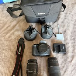 Cannon Rebel T6 W/Acessories