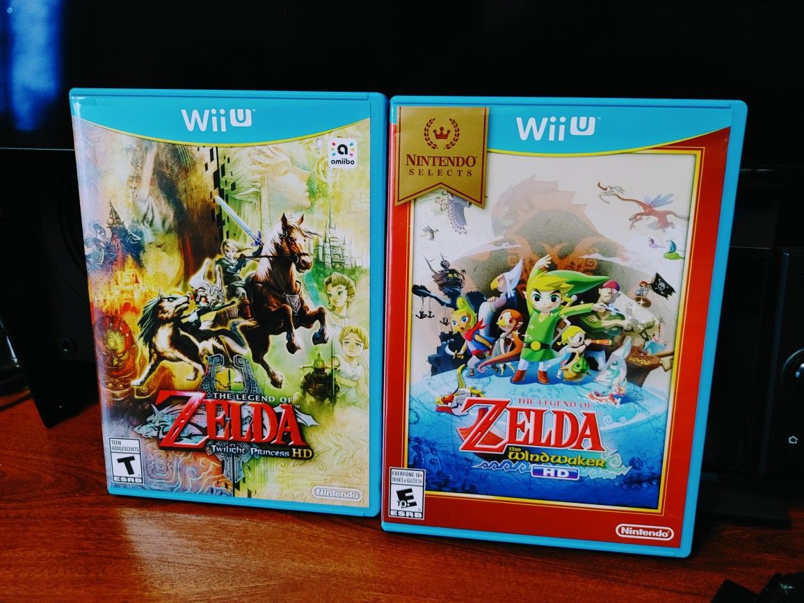 Legend of Zelda: Wind Waker and Twilight Princess HD