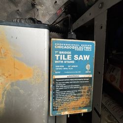 Bridge Tile  Saw