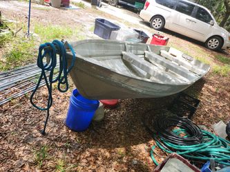 14 Ft Aluminum V Hull Boat