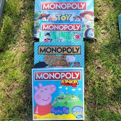 Various Monopoly Games