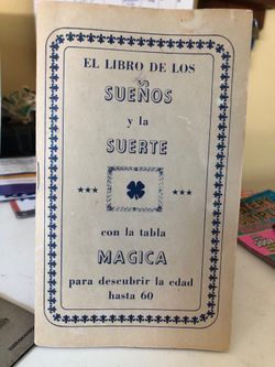 El LIBRO DE LOS SUENOS Y LA SUERTE