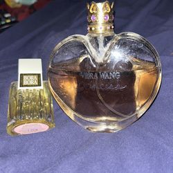 Vera Wang princess 3.4 ounce and Bora Bora mini.