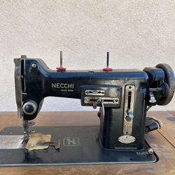 Necchi trade mark sewing machine