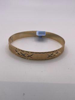 14kt solid bangle