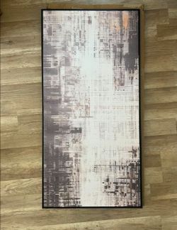 Abstract Framed Art 24"x48