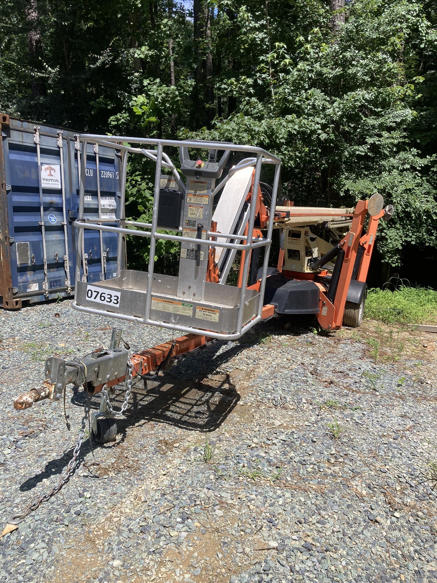 2016 JLG T500J TOWABLE BOOM LIFT w/ PLATFORM ROTATOR
